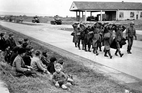 POWs and tanks on the move