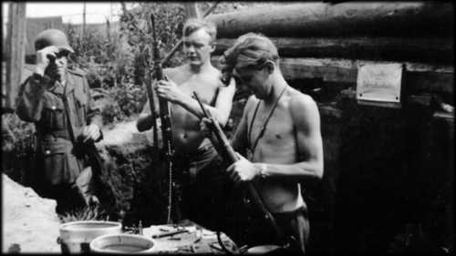 Cleaning weapons