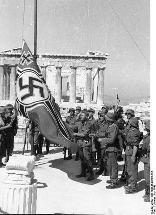 Germans in Greece.