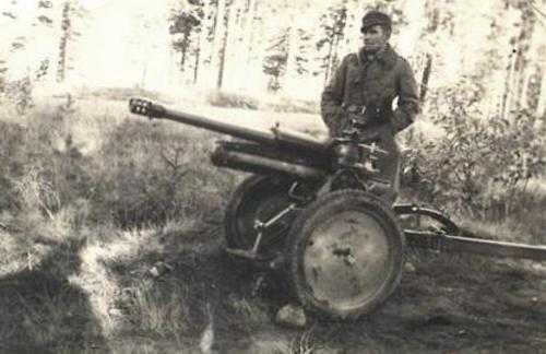 Captured gun