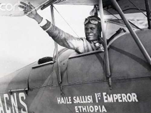 Aircraft dedicated to the Negus Hailè Selassiè