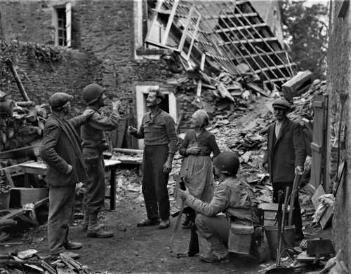 Toast in the ruins