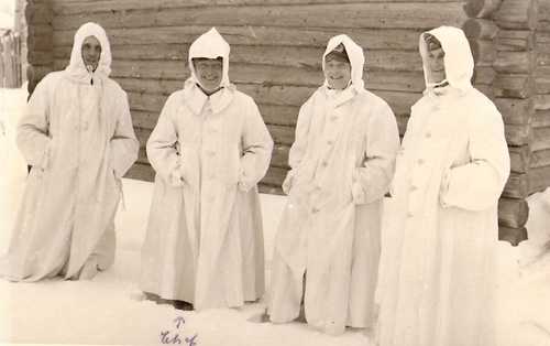 Makeshift winter gear