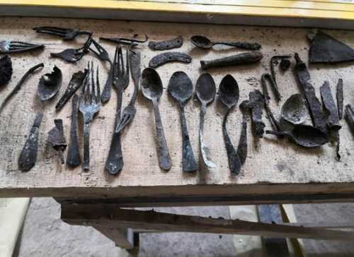 Hidden Tools and Utensils found at Auschwitz