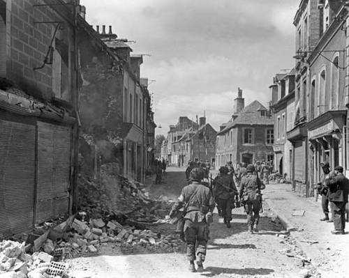 the parade on D-Day