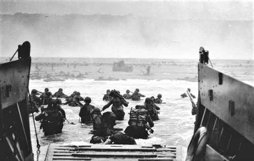 Storming The Beaches of Normandy