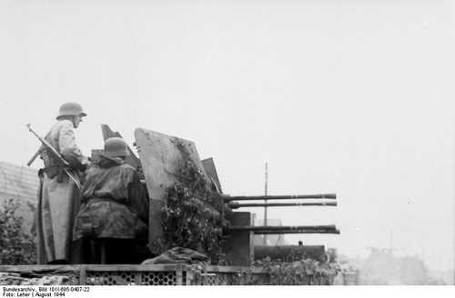 Warsaw Uprising - Flakvierling 38
