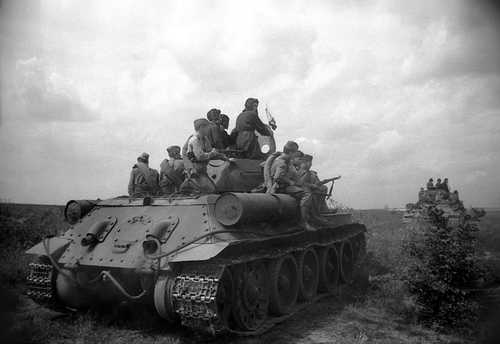 Tankborne infantry 1945