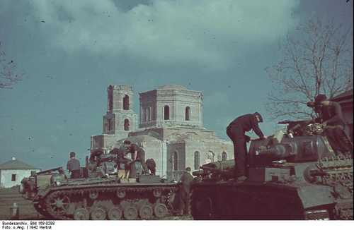 Panzer III at Poltava, autumn 1942