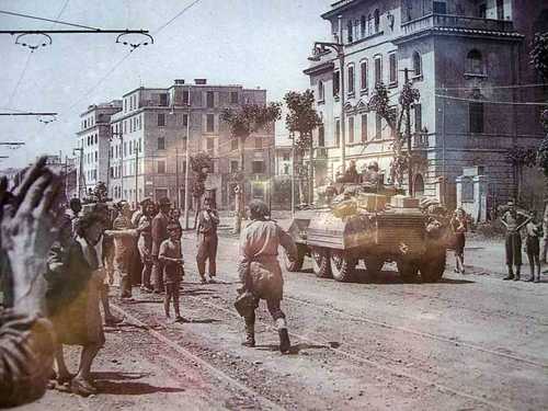 On the Rome’s suburb