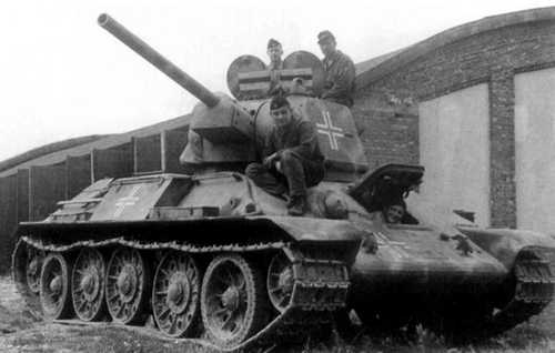 T-34 in German use