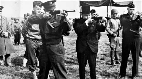 Test-firing the carbine