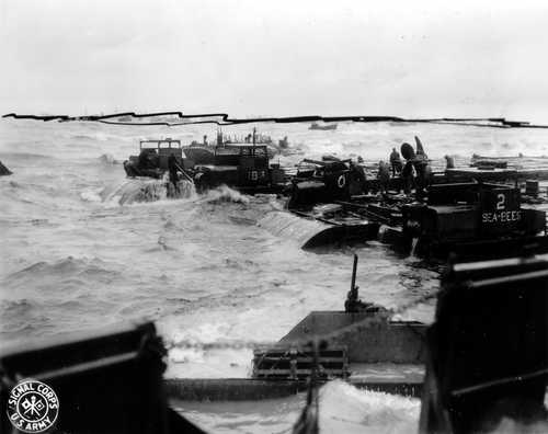 Bad Weather on Omaha Beach