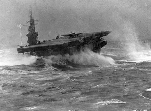Heavy seas