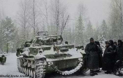 German forces near Moscow in December,1941 