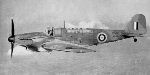 The Fulmar carrier-borne fighter