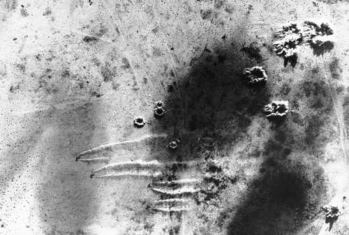 SAAF raid over Derna