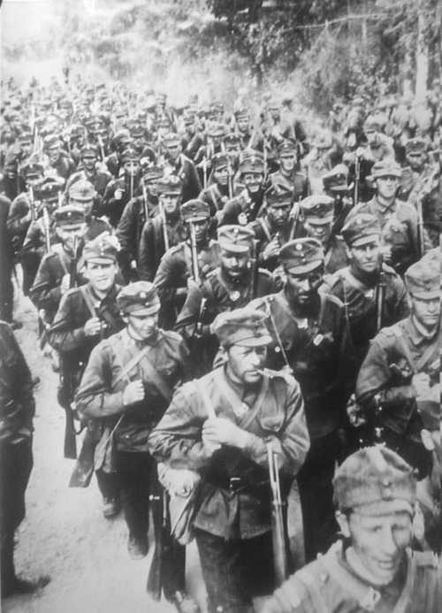 Finnish Troops March, Nov, 1939
