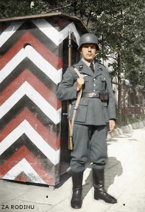 Luftwaffe sentry col.
