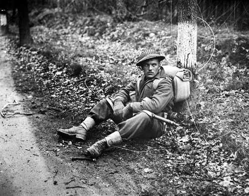 Canadian Private N.J. Ingram, Perth Regiment