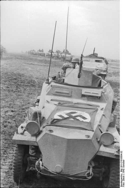 Halftracks on the move