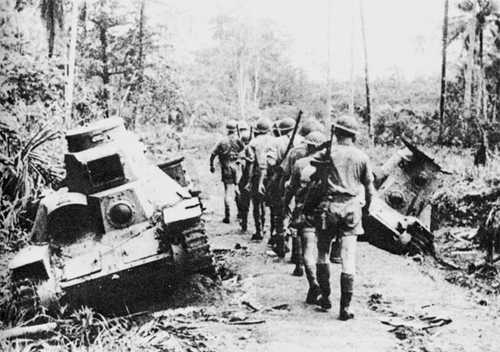 Abandoned Japanese Tanks