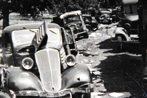 Path of destruction. 