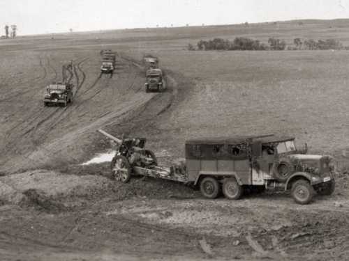 Tractor MAN Royal Maneuvers September 1941Bulgaria