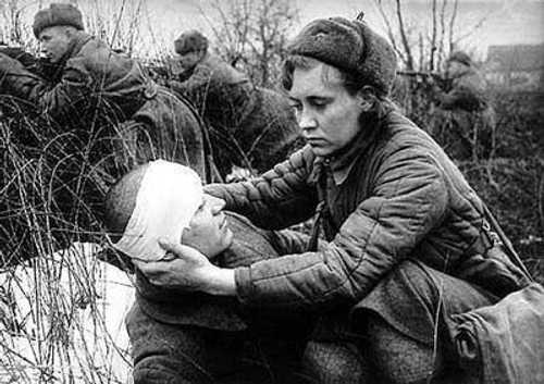 tribute to russian women in ww2 