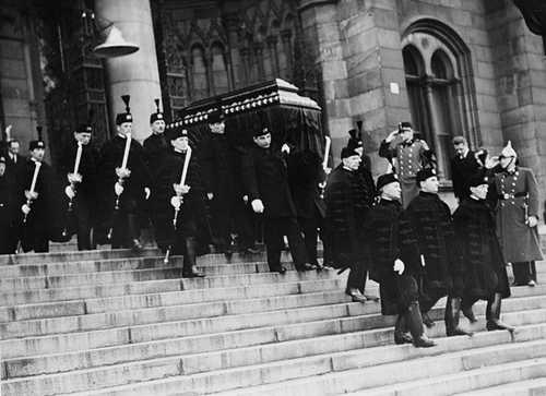 Prime minister Pál Teleki's funeral