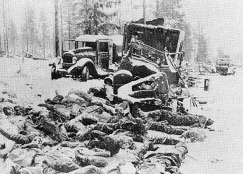 Dead Soviet soldiers in "General motti"