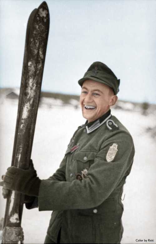 Gebirgsjager in Narvik