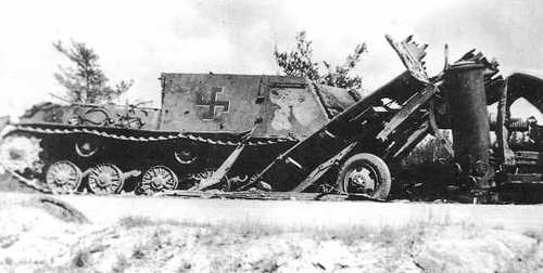 Finnish ISU-152 lost at Portinhoikka crossroads