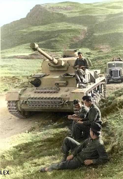 German troops in Caucasus Mountains