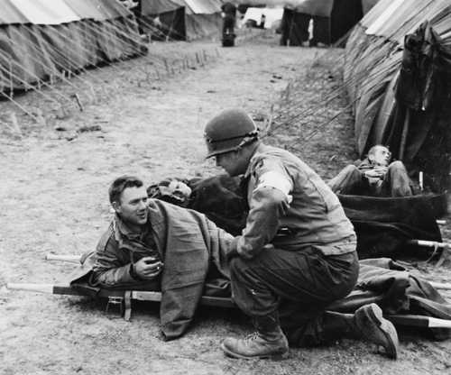 Lightly wounded casualty