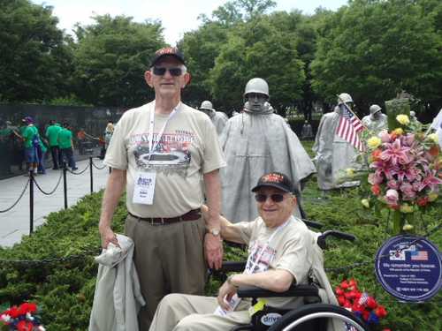 Honor Flight to Washington 2012