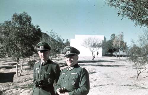 German Artillery Officers in Africa