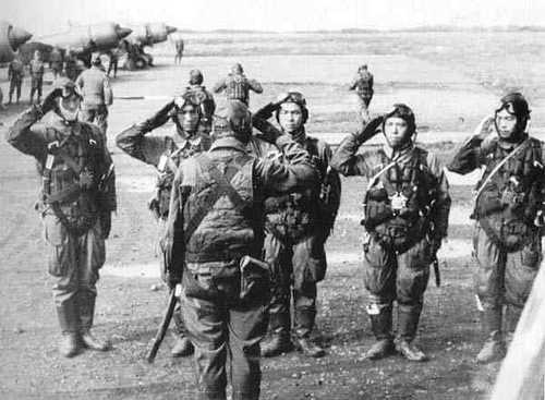kamikaze pilots ..identified as unit 71 squadron