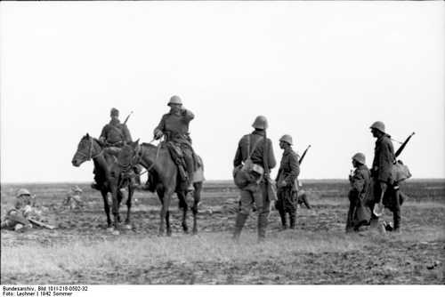 Romanian troops
