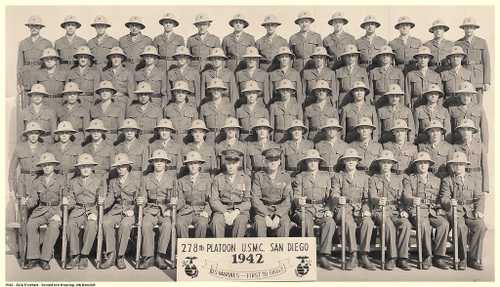 USMC Boot Camp 1942