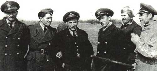 Pilots from the 8th Fighter 
