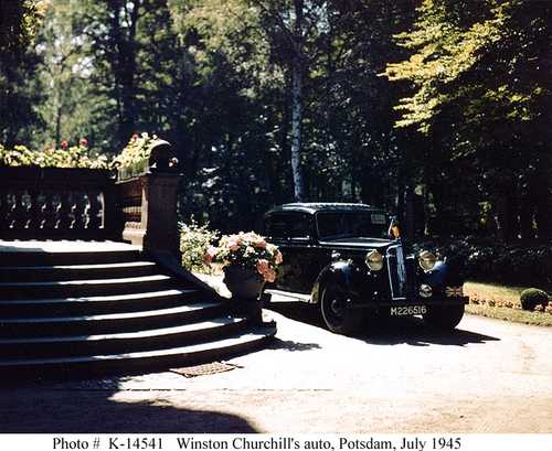 Churchill's car