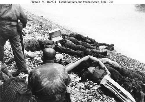 Dead G.I's Omaha Beach