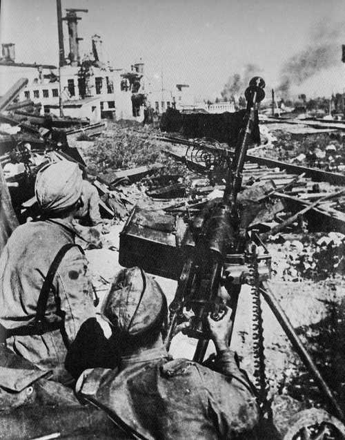 DShK at Stalingrad
