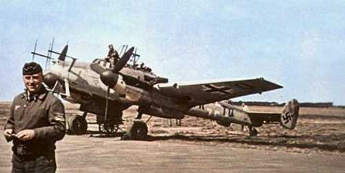 a Bf-110G-4 night fighter