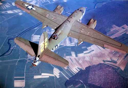 B-26 top view