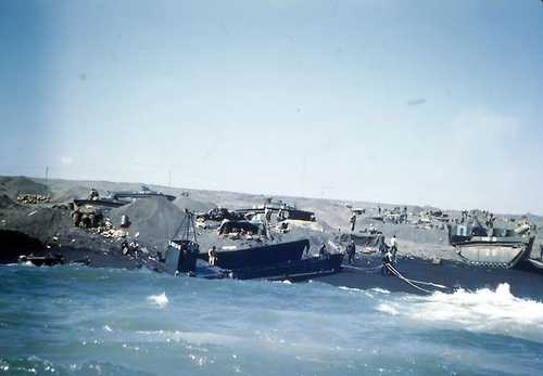 Iwo Jima beach