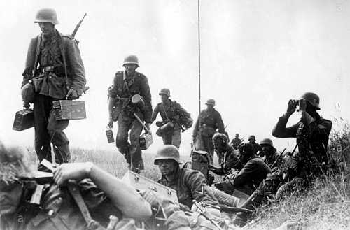 German infantry, Eastern Front