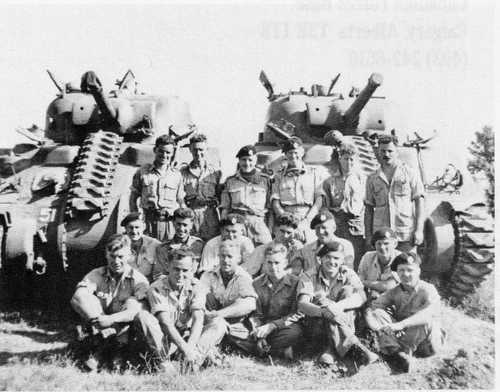 H.Q. Troop. "B" Squadron Strathconas