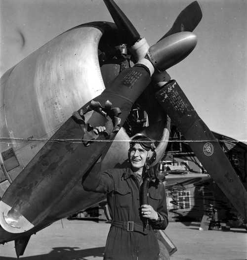Hit in the propeller